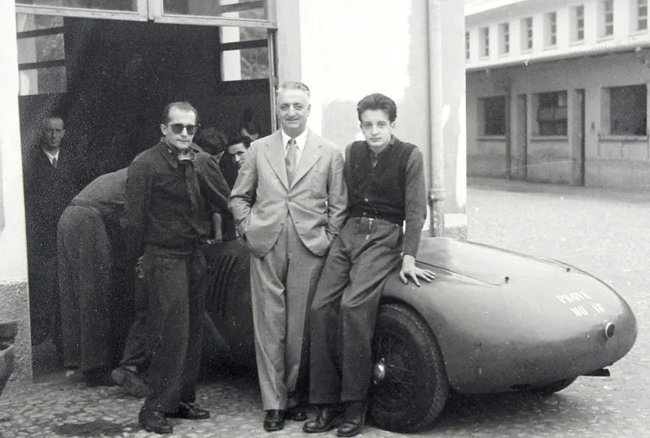 Enzo și Dino Ferrari 1947