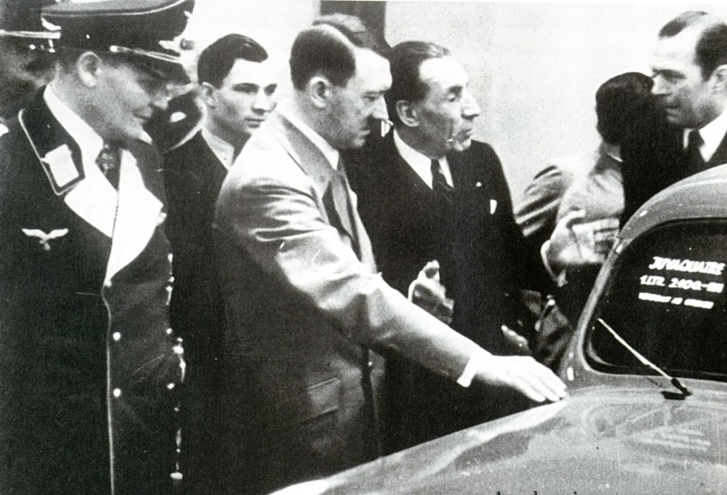 Hermann Göring, Adolf Hitler și Louis Renault - Berlin 1939